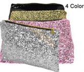 Bolsa de Mão com Lantejoula – 4 Cores