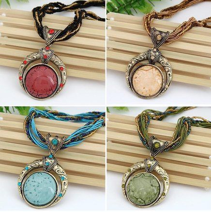 Colar Bohemia Liga Cristal Elásticas