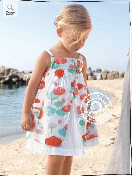Vestido Florido Infantil