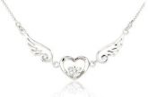 Colar Prata Super Elegante Anjo