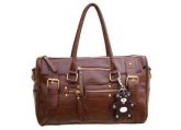 Bolsa de Couro Super Elegante Marrom