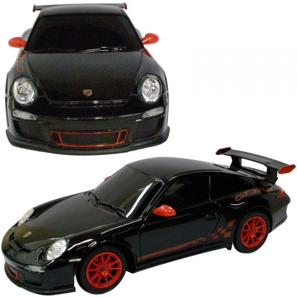 Porsche GT3 RS Preto com Controle Remoto