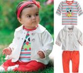 Conjunto de Bebê Feminino Coruja