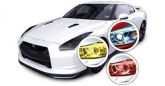 Adesivo Colorido para Lanterna e Farol de Carros e Motos