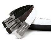 Cinto Masculino de Couro e Fivela Metallica - 3 Cores