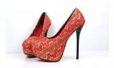 Lindo Sapato Scarpin Todo Detalhado